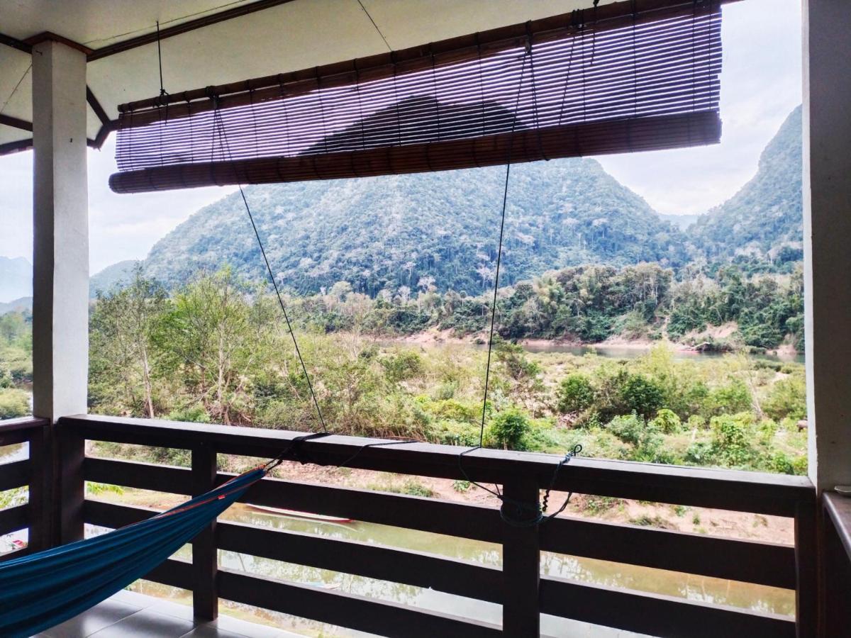 Pdv Guesthouse Muang Ngoi Ngoại thất bức ảnh