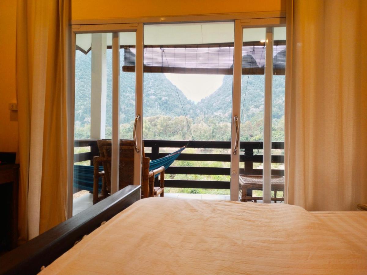 Pdv Guesthouse Muang Ngoi Ngoại thất bức ảnh