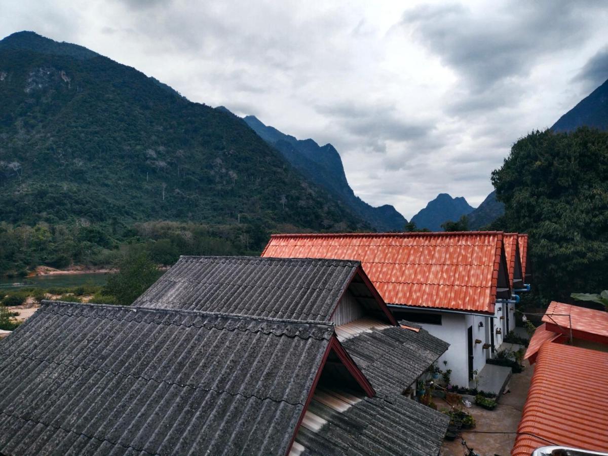 Pdv Guesthouse Muang Ngoi Ngoại thất bức ảnh