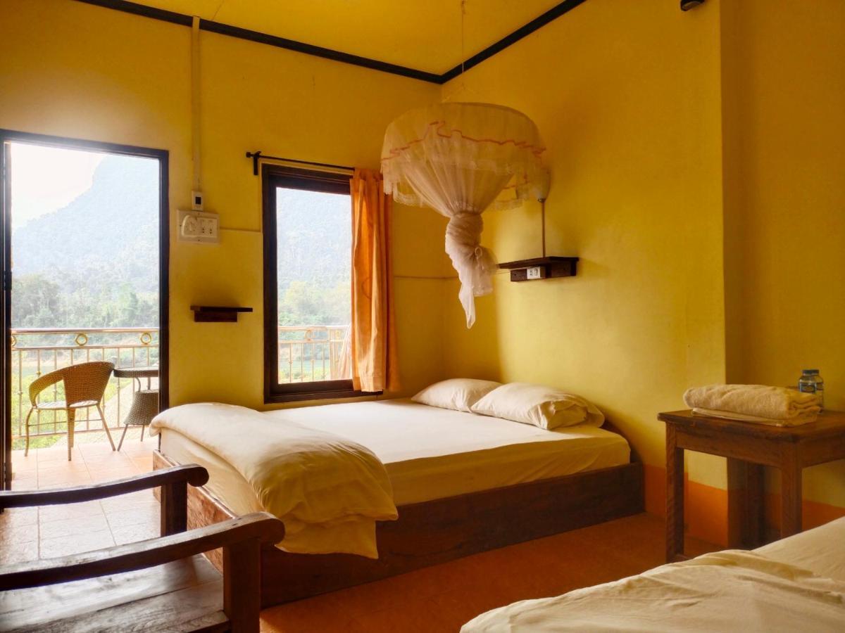 Pdv Guesthouse Muang Ngoi Ngoại thất bức ảnh