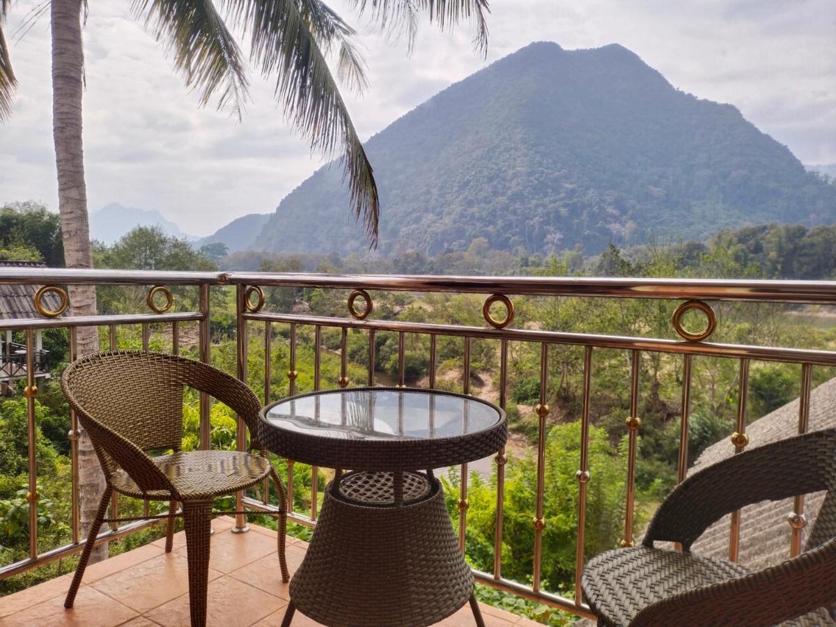 Pdv Guesthouse Muang Ngoi Ngoại thất bức ảnh